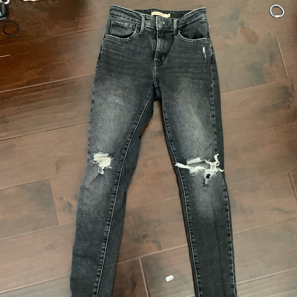 High Waisted Levi Jeans